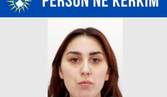 Alarm në Samadrexhë: Policia shpall në kërkim 22-vjeçaren, dyshohet për trafik droge.
