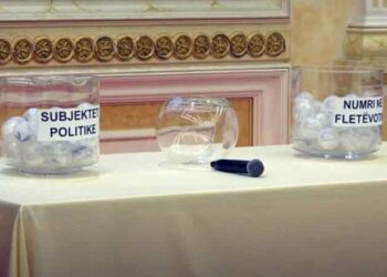 Ja kur planifikohet tërheqja e shortit për renditjen e subjekteve politike në fletëvotim për zgjedhjet e 7 qershorit.