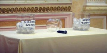 Ja kur planifikohet tërheqja e shortit për renditjen e subjekteve politike në fletëvotim për zgjedhjet e 7 qershorit.