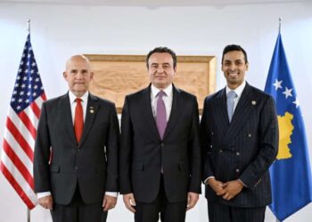 Kurti pret delegacionin amerikan në Prishtinë, në fokus NATO, siguria dhe bashkëpunimi ekonomik