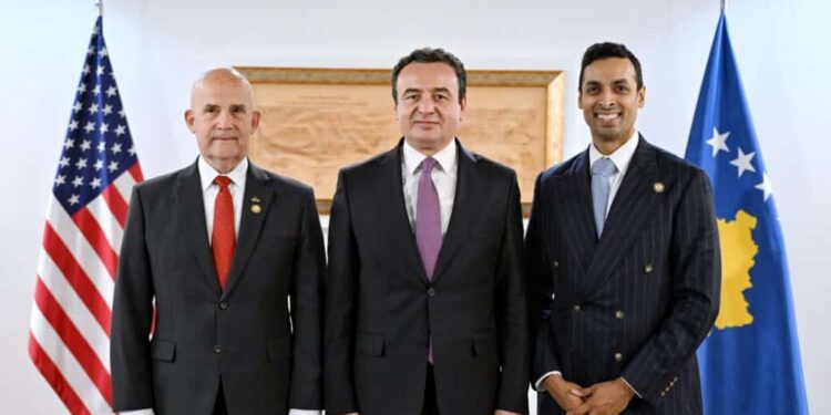 Kurti pret delegacionin amerikan në Prishtinë, në fokus NATO, siguria dhe bashkëpunimi ekonomik