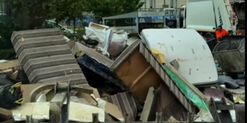 Pas një kohe të gjatë, Prishtina nis të çlirohet nga mbeturinat vëllimore