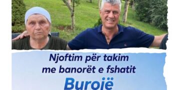 Tre vjet pas vizitës së parë të Thaçit nga Haga në Burojë, PDK-ja mban tubim me qytetarë.