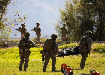 NATO publikon pamje nga stërvitja e forcave speciale shqiptare me trupat amerikane