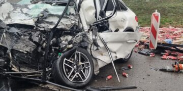 Tragjedi në autostradën “Ibrahim Rugova”: Një grua humb jetën, Policia zbardh detajet e aksidentit.
