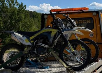 Ferizaj: Dy shoferë motoçikletash gjobiten për shkelje të rënda në trafik.