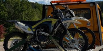 Ferizaj: Dy shoferë motoçikletash gjobiten për shkelje të rënda në trafik.