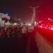 Protesta në Tiranë zgjat 5 orë, bllokohen autostrada Tiranë–Durrës dhe rruga për Rinas, krijohen kolona kilometrike