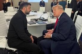 Samiti i G7 në Francë: Volodymyr Zelenskyy takohet me Donald Trump, fokus mbështetja ushtarake për Ukraine