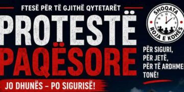 Podujeva proteston sonte: “Jo dhunës”, qytetarët kërkojnë më shumë siguri.