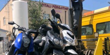 Policia aksion ndaj motoçiklistëve në Ferizaj: 106 gjoba, konfiskohen 74 motoçikleta.