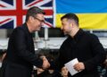 Burnham pret Zelenskyn në Londër, vizita e parë e një lideri të huaj pas marrjes së detyrës si kryeministër