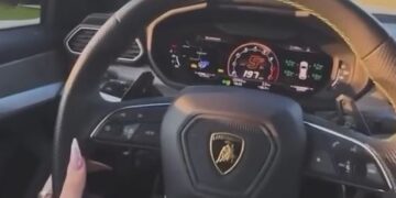 Kosovarja ‘fluturon’ me Lamborghini, kapet duke vozitur gati 200 km/h (VIDEO).