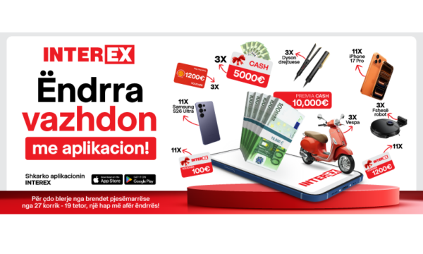 “Ëndrra Vazhdon” rikthehet: Interex sjell lojën e madhe me shpërblime.
