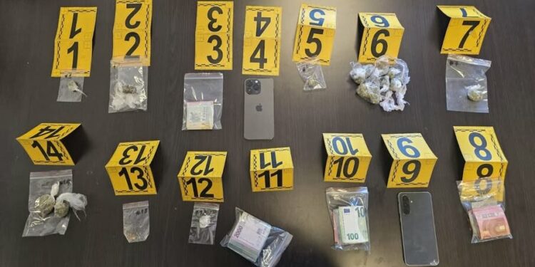 Aksion antidrogë në Prishtinë, arrestohen dy persona dhe konfiskohet sasi e madhe e kokainës.