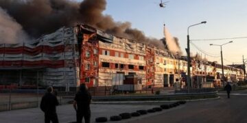 Rusia sulmon Ukrainën me raketa dhe dronë, një i vrarë dhe 16 të plagosur
