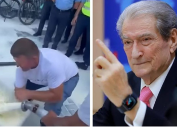 Gafë e Berishës: Protestën e fermerëve të Kosovës e publikon si të Shqipërisë.