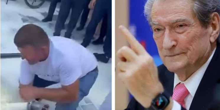 Gafë e Berishës: Protestën e fermerëve të Kosovës e publikon si të Shqipërisë.