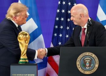 Trump dhe Infantino: Botërori 2026 “bashkoi botën”, presidenti amerikan do të dorëzojë trofeun e finales