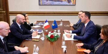 Konjufca pas takimit me ministrin francez: Do ta thellojmë partneritetin me Francën.