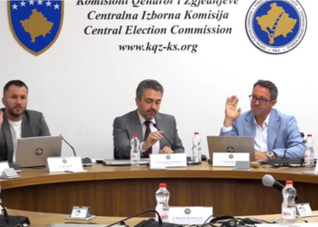 Burri i Albulena Haxhiut lëshon pe, anëtarët e VV-së në KQZ votojnë pro certifikimit të Listës Serbe.