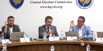 Burri i Albulena Haxhiut lëshon pe, anëtarët e VV-së në KQZ votojnë pro certifikimit të Listës Serbe.