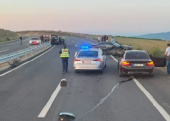 Voziti i dehur në shirit të kundërt, arrestohet shoferi që e shkaktoi aksidentin me fatalitet sot.