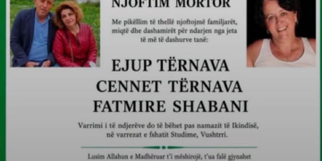 Sot u jepet lamtumira e fundit tre vushtrriasve që vdiqën në aksident në Maqedoninë e Veriut.