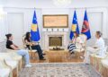 Donjeta Sadiku dekorohet me Medaljen Presidenciale të Meritave nga Haxhiu