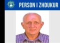 Policia kërkon ndihmën e qytetarëve për gjetjen e Xhafer Raqit, i zhdukur që nga 2 korriku