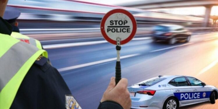 19-vjeçari kapet “fluturim” në Ferizaj, policia ia merr patentën për tre muaj.