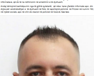 Kërkohej për tentim vrasje, fajde dhe detyrim – arrestohet Egzon Reshani.