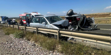 Aksident i rëndë në Kijevë të Malishevës, Ambulanca dhe Policia në vendngjarje