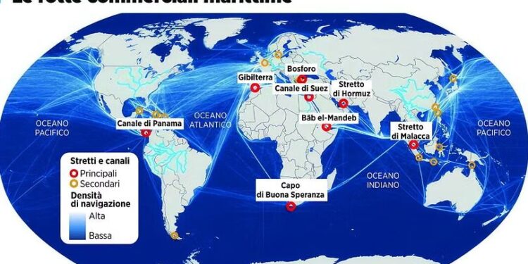 Jo vetëm Hormuzi, këto janë pikat strategjike të botës që mund të tronditin ekonominë globale