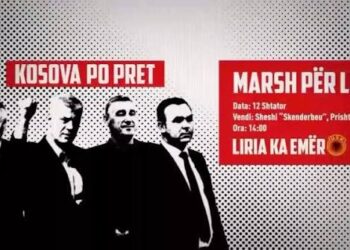Sot mbahet “Marshi për Liri” në Prishtinë në mbështetje të ish-krerëve të UÇK-së