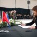 Albulena Haxhiu nderon Idriz Rrecajn në Skenderaj: Pas shumë vitesh, eshtrat e tij kthehen pranë familjes
