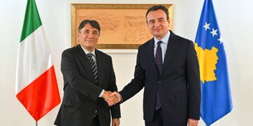Kurti takon ambasadorin italian, kërkon mbështetjen e Italisë për statusin e Kosovës si vend kandidat në BE