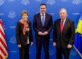 Abdixhiku takon senatorët amerikanë në Prishtinë, kërkon rikthimin e Dialogut Strategjik me SHBA-në