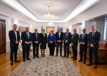 Presidentja Shiroka Pula takon përfaqësuesit e “Koalicionit Shqiptar” nga Lugina e Preshevës
